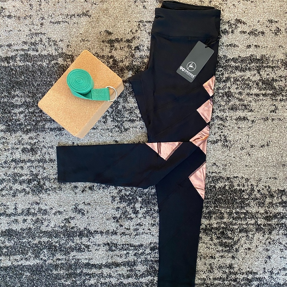 NWT 90 Degree by Reflex High Waisted Yoga Pants